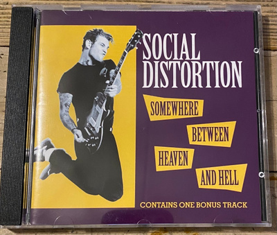 SOCIAL DISTORTION, somewhere between heaven and hell CD