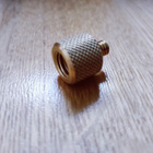 Sovitinruuvi 3/8" - 1/4" kameralle / mikrofonille - pikkukuva 1