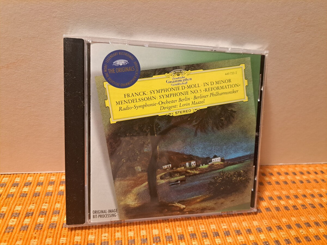 Franck/Mendelssohn:Symphony In D Minor etc.-Lorin Maazel CD