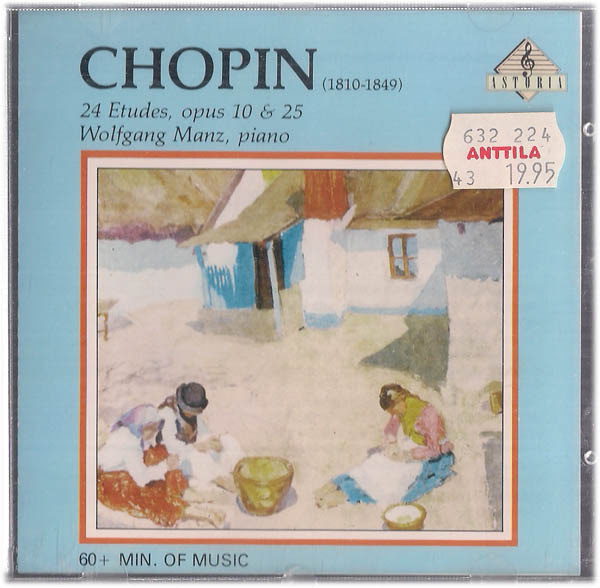 Chopin - 24 etudes, opus 10 & 25 - CD