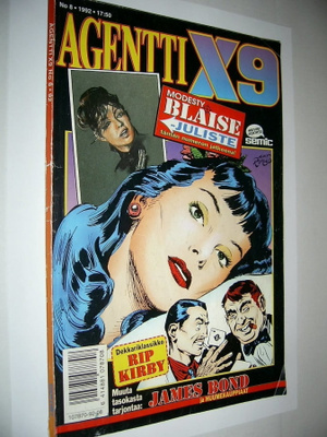 AGENTTI X9 No 8 1992