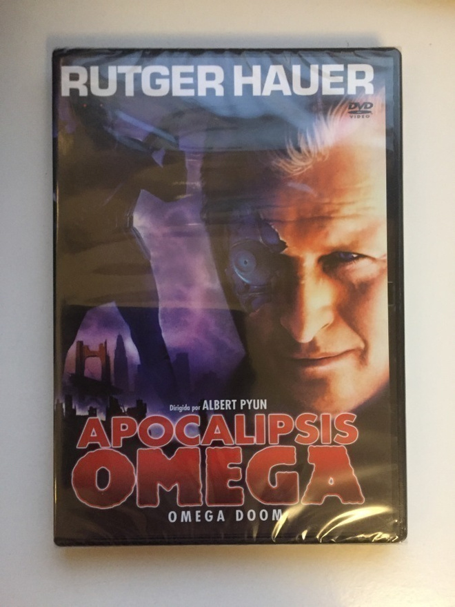 Omega Doom - Tuhon Lähettiläs (DVD) Rutger Hauer (1997) UUSI