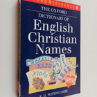 E. G. Withycombe : The Oxford dictionary of English Chris... - pikkukuva 1