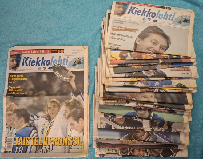 Kiekkolehti - 2004 täysi vuosikerta