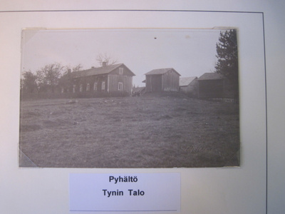 VANHA Postikortti Lieto Pyhältö 1920-l