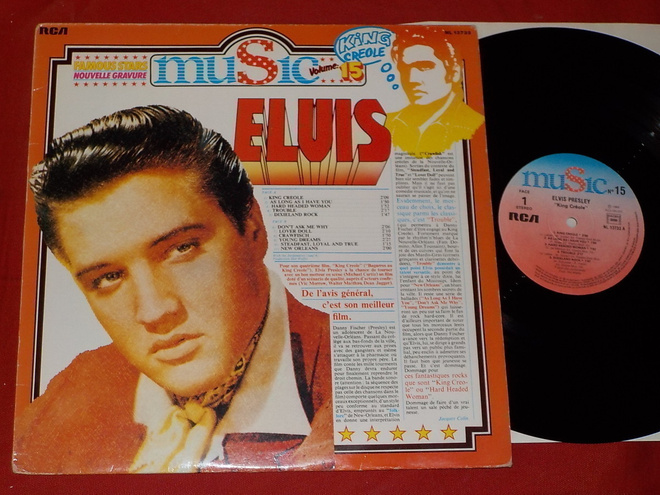ELVIS PRESLEY - King Creole - LP  FRA rockabilly EX-