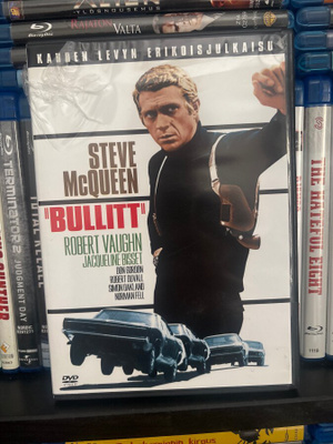 Bullitt (1968) Steve McQueen suomijulkaisu