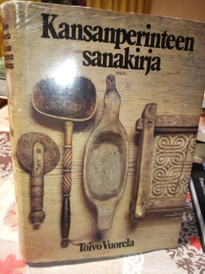 Toivo Vuorela KANSANPERINTEEN SANAKIRJA (2 p. 1981) Sis.pk:t