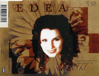 EDEA: Aava + Remixes – 3 tr. CD Single - Finland E.S.C. 1998