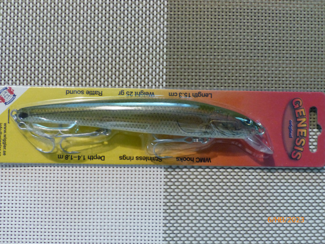 GENESIS 15,3cm, 25g Väri: 24