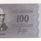 100 markkaa 1963 ilm. litt. sarja C KO 1- Vou, kl 8+ - pikkukuva 1
