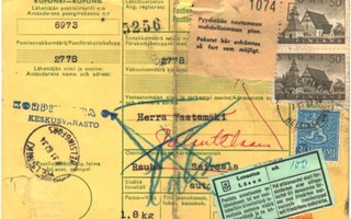 POSTIENNAKKOKORTTI HELSINKI-RAUHA +PALAUTUS +LUNASTUS 100