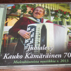 Juhlalevy Kauko Kämäräinen 70 v. uusi cd - pikkukuva 1