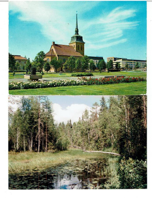 Kirkkokortit, Mänttä ja Vilppula Lauttaoja
