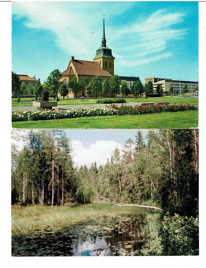 Kirkkokortit, Mänttä ja Vilppula Lauttaoja