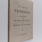 DR.B Bhattcharyya : The science of tridosha : An analysis... - pikkukuva 1