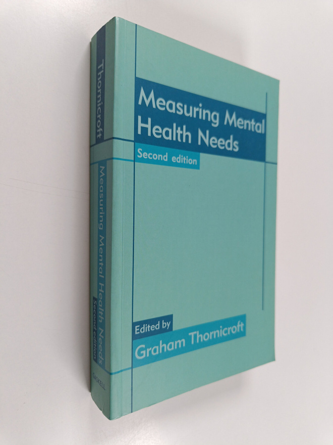 Graham Thornicroft : Measuring Mental Health Needs