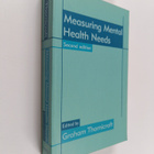 Graham Thornicroft : Measuring Mental Health Needs - pikkukuva 1