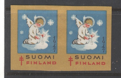 ub joulumerkki 1947 hammastamaton par