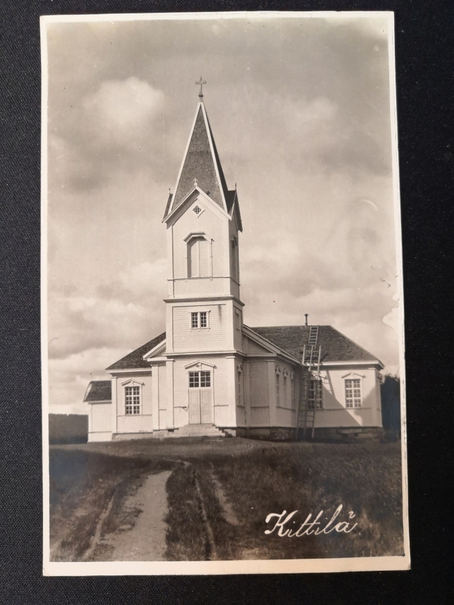 VANHA Postikortti Kittilä Lappi 1930-l