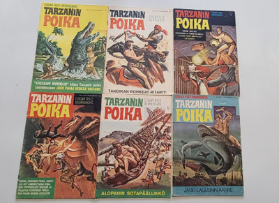 TARZANIN POIKA VSK 1970 NROT 1-12