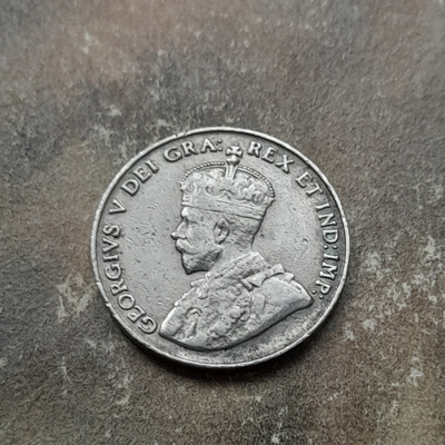 five cents 1930 Canada