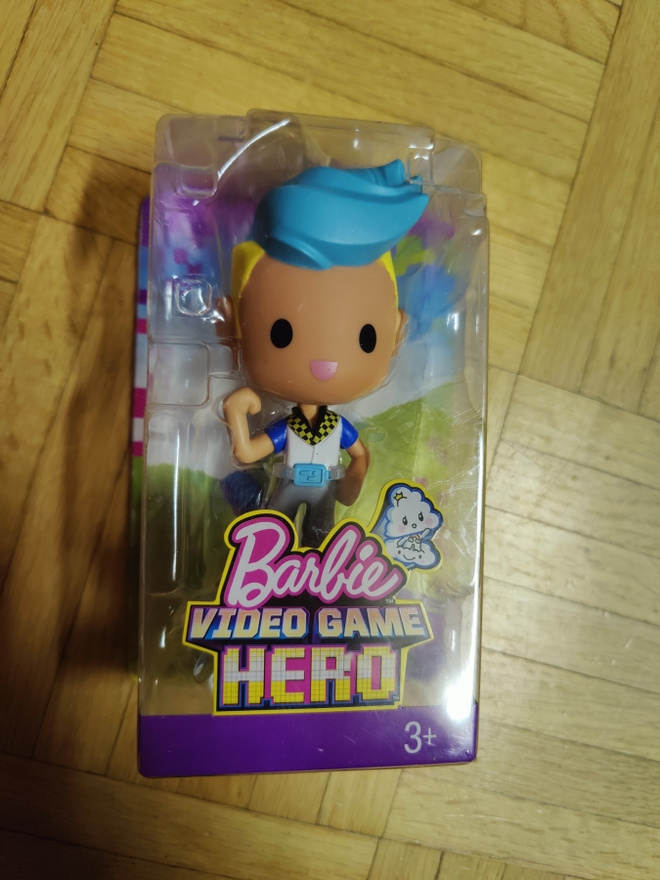 Barbie Videogame hero poikanukke