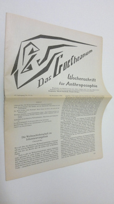 Martin (red.) Barkhoff : Das Goetheanum nr. 51-52/1988 : ...