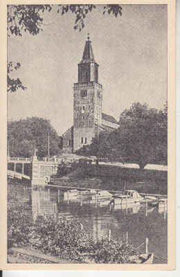 Turku tuomiokirkko käyttämättömänä.