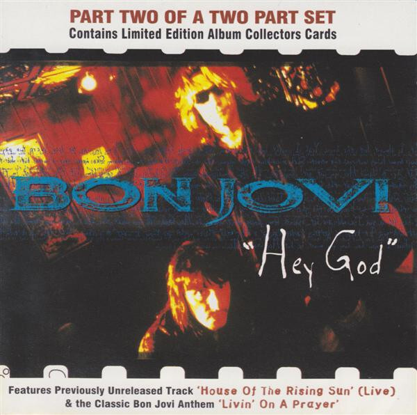 Bon Jovi - Hey God (Part Two) (CD) NEAR MINT!!