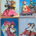CCCP: kahdeksan vintage matkamuistonukke - postikorttia - pikkukuva 1