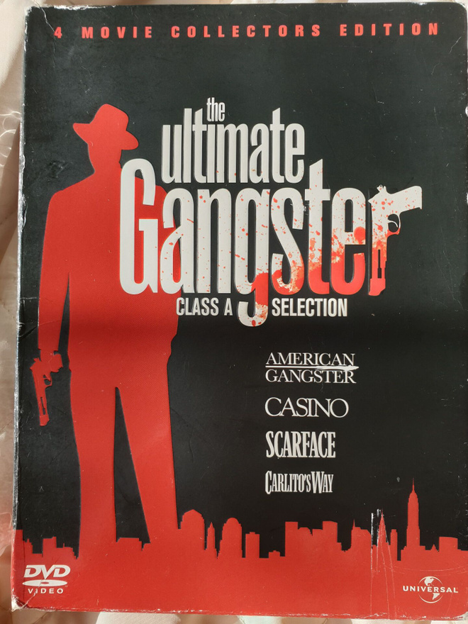 THE ULTIMATE GANSTER GLASS A SELECTION DVD