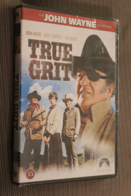 DVD True Grit Kova kuin kivi ( 1969 John Wayne uusi )