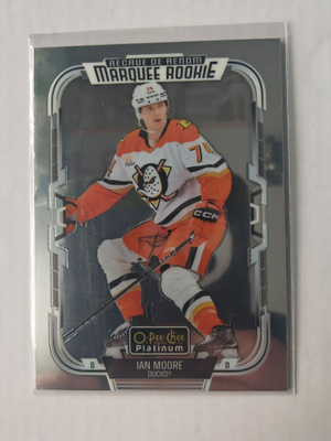 Ian Moore 2025-26 OPC Platinum Marquee Rookie