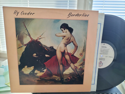 RY COODER, Borderline, LP GER -80 UPEA KUNTO !!