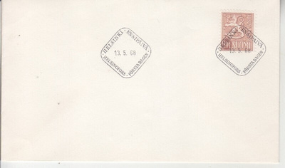 FDC 1968 1 ja 4 p leijonat (2)