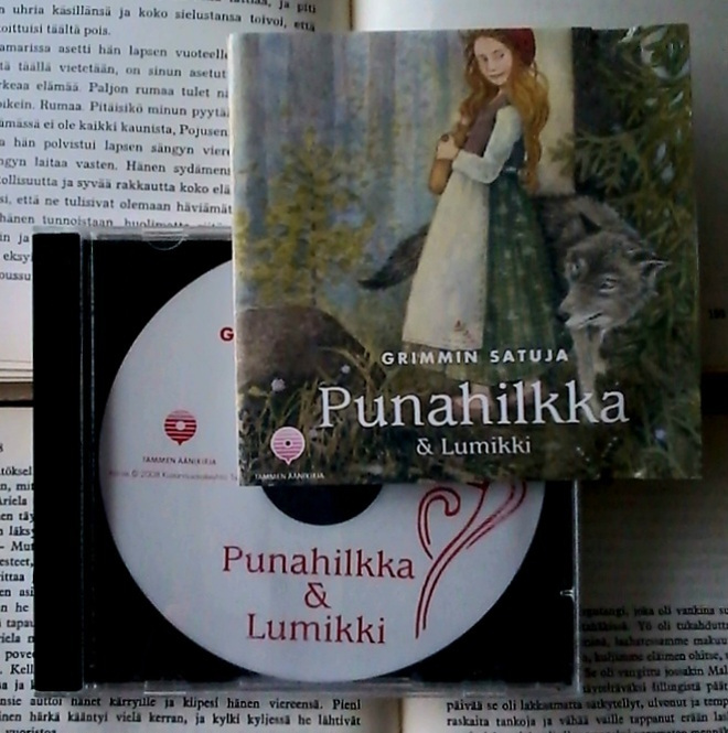 Grimmin satuja: Punahilkka ja Lumikki (äänikirja, CD)