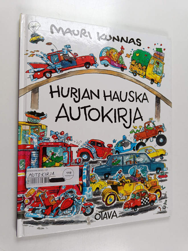 Mauri Kunnas : Hurjan hauska autokirja