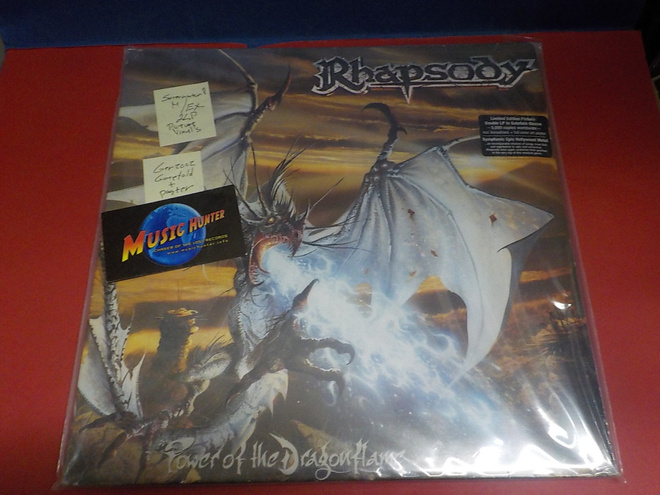 RHAPSODY - POWER OF THE DRAGONFLAME  M/EX- 2LP