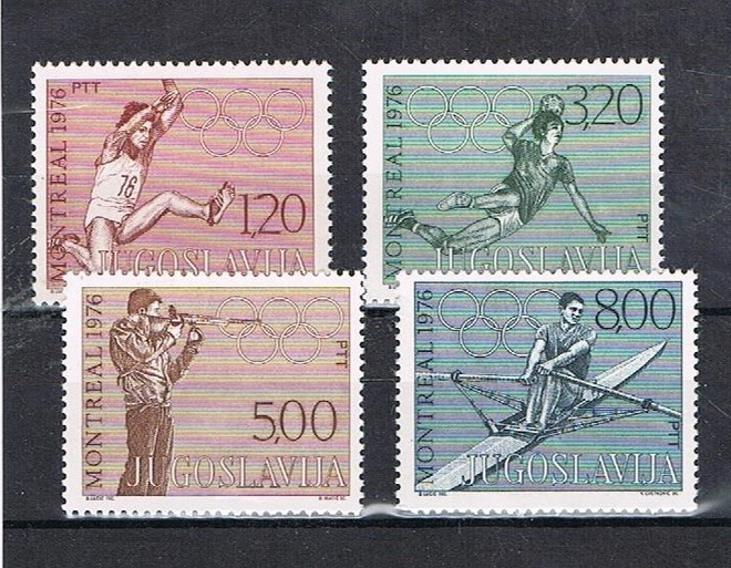 Jugoslavia 1976 - Olympialaiset Montreal ++