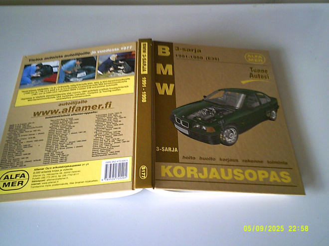 BMW 3-sarja 1991-1998 (E36) korjausopas; Alfamer