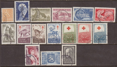 v.1957 Merkit leimattuna