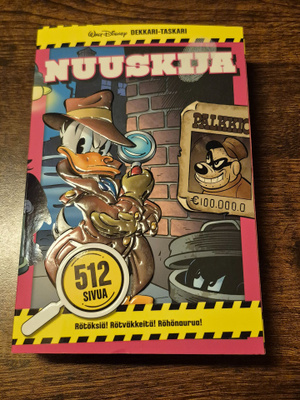 Aku Ankka Dekkari taskari Nuuskija  #3373