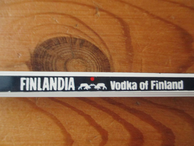 Finlandia vodka mainoskynä