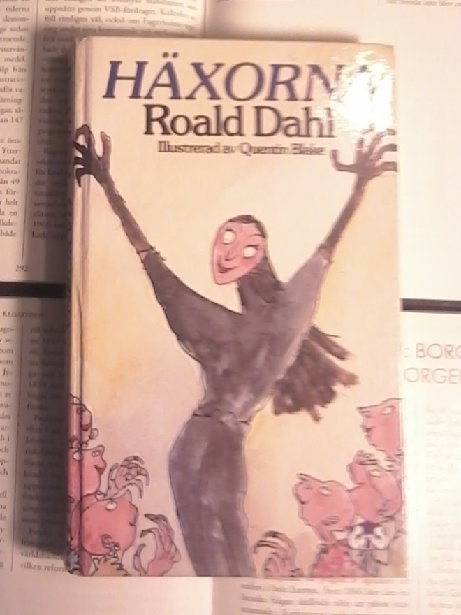 Roald Dahl - Häxorna (inbunden bok)