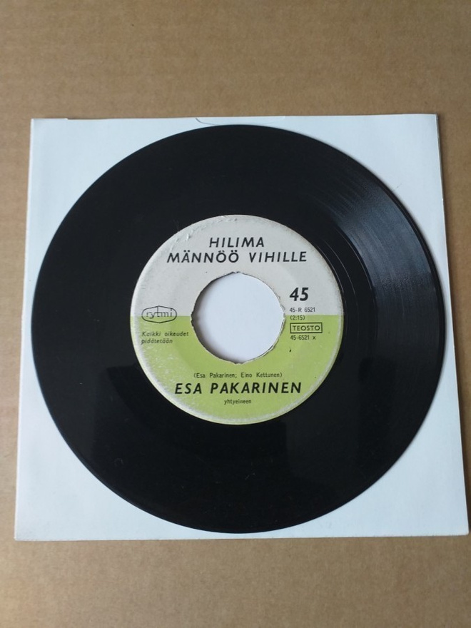 ESA PAKARINEN single setti 4x 7" 1963-1969