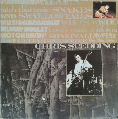 Chris Spedding: Just Plug Him In! (Repertoire 2018) CD