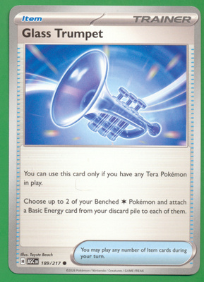 Pokémon Glass Trumpet (ASC 189)