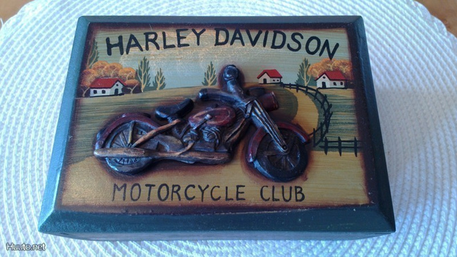 Harley Davidson Motorcycle Club säilytyslaatikko