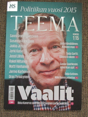 HS TEEMA 1 / 2015 - VAALIT